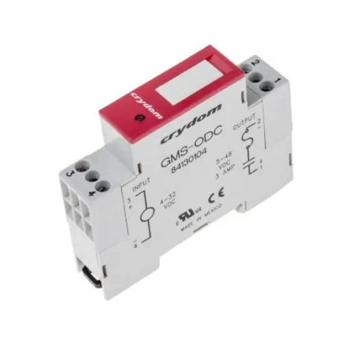 Sensata Crydom GMS Series Solid State Relay, 3 A Load, DIN Rail Mount, 60 V dc Load, 32 V dc Control - 84130104 product image