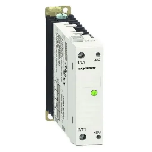 Sensata Crydom GNR Series Series Solid State Relay, 10 A rms Load, DIN Rail Mount, 32 V dc Load, 32 V dc Control - GNR10DCZ product image