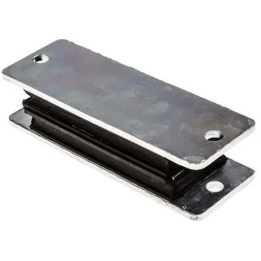 RS PRO Rectangular Anti Vibration Mount, Damper with 700 Compression Load - 1712648 product image
