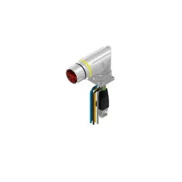 CONEC Connector, 9 Contacts, Panel Mount, B23 Connector, Socket, Male and Female Contacts, IP65, IP67, 58-22 Series - 58-22018 product image