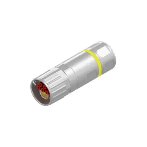 CONEC Connector, 9 Contacts, Cable, B17 Connector, Socket, Female, IP65, IP67, 57-20 Series - 57-20002 product image