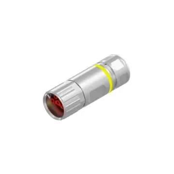 CONEC Connector, 9 Contacts, Cable, B23 Connector, Socket, Female, IP65, IP67, 58-20 Series - 58-20000 product image
