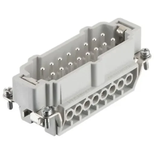 RS PRO Heavy Duty Power Connector Insert, 16A, Male, 16 Contacts - 1715734 product image