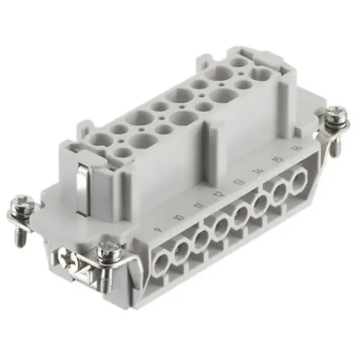RS PRO Heavy Duty Power Connector Insert, 16A, Female, 16+PE Contacts - 1715735 product image
