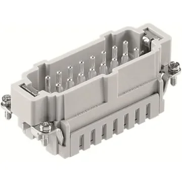 RS PRO Heavy Duty Power Connector Insert, 16A, Male, 16 Contacts - 1715736 product image