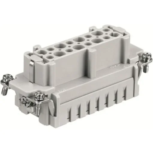 RS PRO Heavy Duty Power Connector Insert, 16A, Female, 16 Contacts - 1715737 product image