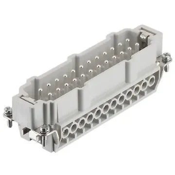 RS PRO Heavy Duty Power Connector Insert, 16A, Male, 24 Contacts - 1715738 product image