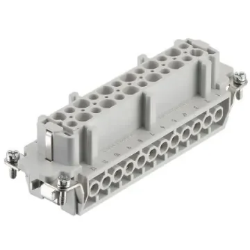 RS PRO Heavy Duty Power Connector Insert, 16A, Female, 24 Contacts - 1715739 product image