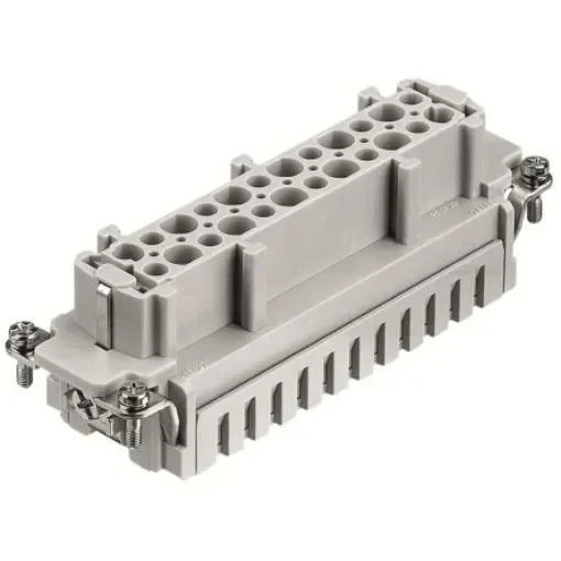 RS PRO Heavy Duty Power Connector Insert, 16A, Female, 24 Contacts - 1715741 product image