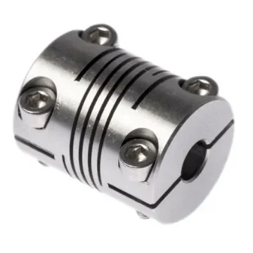 Huco Beam Coupling, 16mm Outside Diameter, 5mm Bore, 20.3mm Length Coupler - 721.16.2020 product image