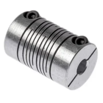 Huco Beam Coupling, 16mm Outside Diameter, 5mm Bore, 25.4mm Length Coupler - 707.16.2020 product image