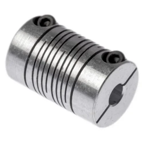Huco Beam Coupling, 16mm Outside Diameter, 5mm Bore, 25.4mm Length Coupler - 707.16.2020 product image