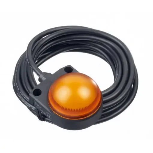 Idec Orange Panel Mount Indicator, 24 V ac/dc, 24V dc, IP67 - LH1D-D2HQ4C30A product image