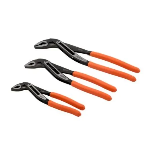 Bahco 622-3P 3-Piece Water Pump Plier Set, 200 mm, 250 mm, 300 mm Overall product image