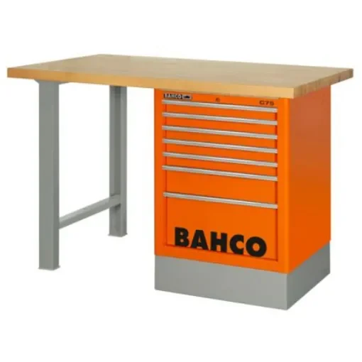 Bahco 1495K6CWB18TW Workbench, 30kg Max Load, 1030mm x 750mm x 1800mm product image