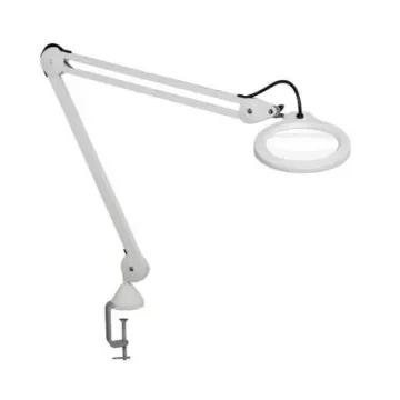Luxo LFM LED Magnifying Lamp with Table Clamp Mount, 3dioptre, 127mm Lens Dia., 127mm Lens - LFG028260 product image