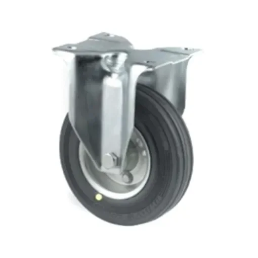 Tente Fixed Castor Wheel, 100kg Capacity, 125mm Wheel - 3478DYR125P62 product image