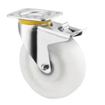 Tente Braked Swivel Castor Wheel, 700kg Capacity, 125mm Wheel - 4687TOP125P63 product image