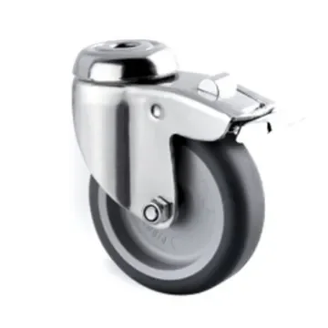 Tente Braked Swivel Castor Wheel, 75kg Capacity, 75mm Wheel - 7477PJO075P30-11 product image