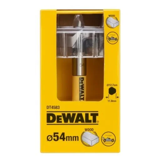 DeWALT DT458 Series Wood Drill Bit for Wood, 54mm Diameter - DT4583-QZ product image
