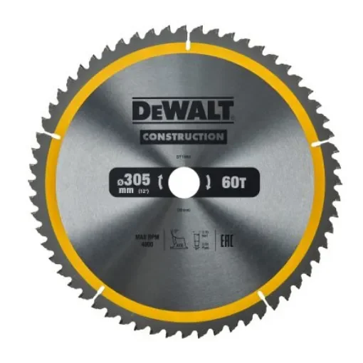 DeWALT Wood Circular Saw Blade, Pack of 1 - DT1960-QZ product image