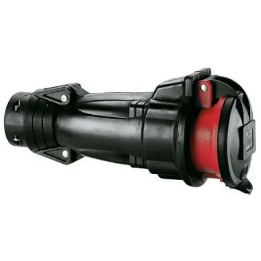 Legrand, HYPRA IP44 Red Cable Mount 3P + E Industrial Power Socket, Rated At 16A, 415 V - 0 522 93 product image