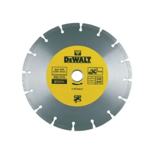 DeWALT DT3731-QZ Diamond Cutting Wheel, 230mm Diameter product image
