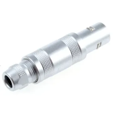 LEMO Circular Connector, 2 Contacts, Cable Mount, Plug, Male, IP50, 0S Series - FFA.0S.302.CLAC37 product image