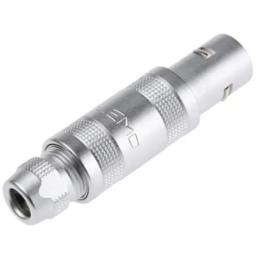 LEMO Circular Connector, 4 Contacts, Cable Mount, Plug, Male, IP50, 0S Series - FFA.0S.304.CLAC37 product image
