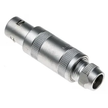 LEMO Circular Connector, 2 Contacts, Cable Mount, Plug, Male, IP50, 1S Series - FFA.1S.302.CLAC62 product image