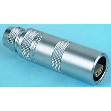 LEMO Circular Connector, 2 Contacts, Cable Mount, Socket, Female, IP50, 1S Series - PCA.1S.302.CLLC62 product image