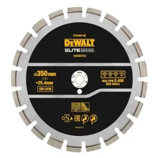 DeWALT Asphalt, Green Concrete Circular Saw Blade, Pack of 1 - DT20467-QZ product image
