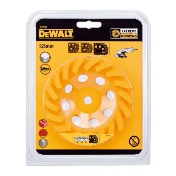 DeWALT DT37 Diamond Grinding Disc, 125mm, 1 in pack - DT3797-QZ product image