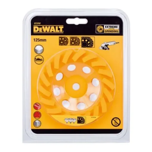 DeWALT DT37 Diamond Grinding Disc, 125mm, 1 in pack - DT3797-QZ product image