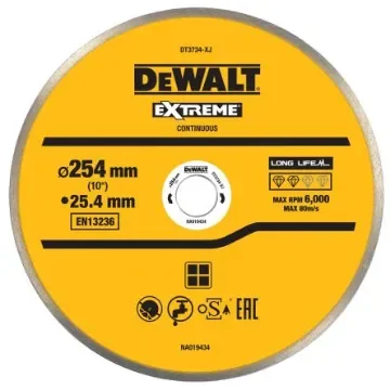 DeWALT DT3734-XJ Diamond Cutting Wheel, 254mm Diameter product image