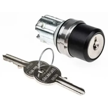 Siemens SIRIUS ACT 3SU10 3-position Key Switch Head, Momentary, 22mm Cutout - 3SU1050-4BM01-0AA0 product image