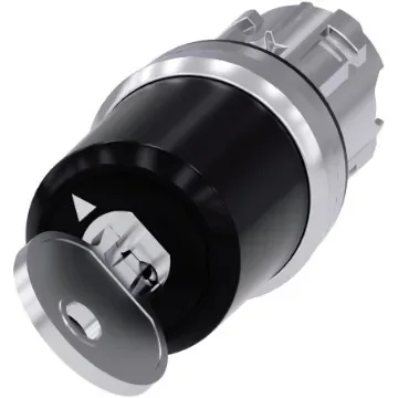 Siemens SIRIUS ACT 3SU10 2-position Key Switch Head, Momentary, 22mm Cutout - 3SU1050-5HC01-0AA0 product image