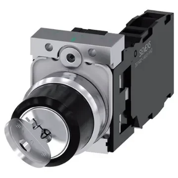 Siemens IP66, IP67, IP69 Key Switch, SPDT 2-Way - 3SU1150-4BF11-1FA0 product image