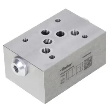 Parker Steel Single Surface Mounting, Hydraulic Check Valve, CPOM3DDHTV, NG10, 120L/min, 1.5bar Cracking Pressure product image