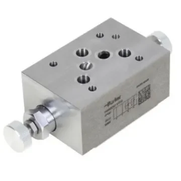 Parker Steel Single Surface Mounting, Hydraulic Check Valve, FM2DDSVHT, NG06, 80L/min, 0.5bar Cracking Pressure product image