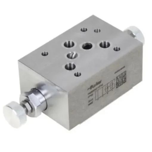 Parker Steel Single Surface Mounting, Hydraulic Check Valve, FM2DDSVHT, NG06, 80L/min, 0.5bar Cracking Pressure product image