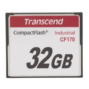Transcend CF170 CompactFlash Industrial 32 GB SLC Compact Flash Card - TS32GCF170 product image