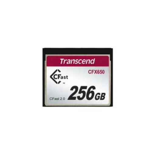 Transcend CFX650 128 GB MLC Compact Flash Card - TS128GCFX650 product image