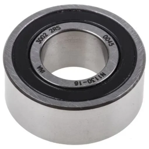 INA 3002-2RS Double Row Angular Contact Ball Bearing- Both Sides Sealed 15mm I.D, 32mm O.D product image