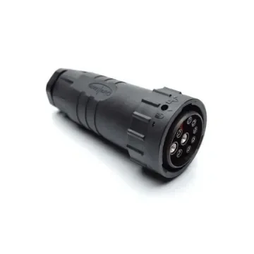 Amphenol Industrial Circular Connector, 9 Contacts, Cable Mount, Socket, Female, IP67, IP69K, Duramate AHDP Series - AHDP06-24-91S-BS1-K10S product image