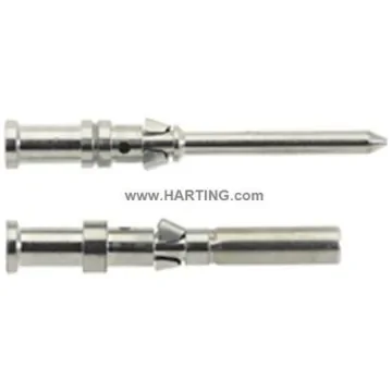 HARTING Han D Female 10A Crimp Contact Minimum Wire Size 0.14mm² Maximum Wire Size 0.37mm² for use with Heavy Duty - 09150006261 product image