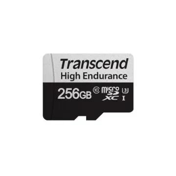 Transcend 256 GB MicroSDXC Micro SD Card, Class 10 - TS256GUSD350V product image
