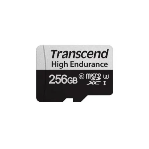 Transcend 256 GB MicroSDXC Micro SD Card, Class 10 - TS256GUSD350V product image