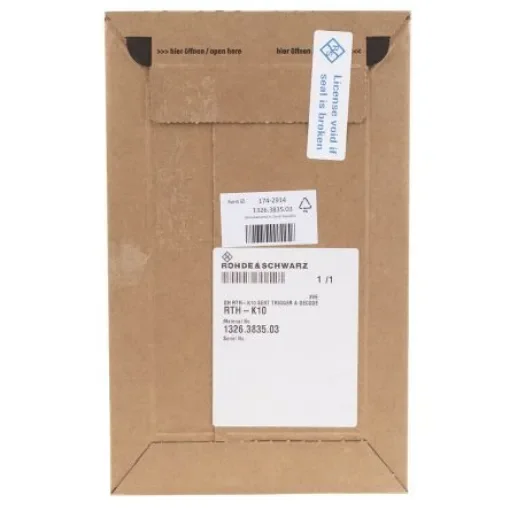 Rohde & Schwarz SENT Oscilloscope Software for Use with RTE Oscilloscope, RTH Oscilloscope, RTO Oscilloscope - RTH-K10 product image