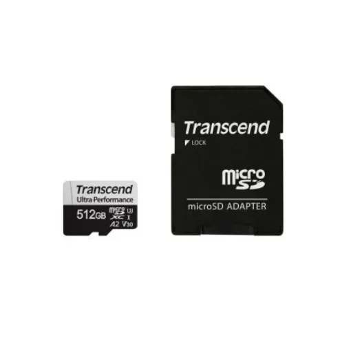 Transcend 512 GB MicroSDXC Micro SD Card, UHS-I U3 - TS512GUSD340S product image